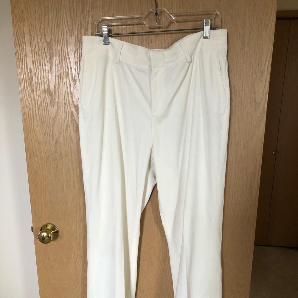 Coldwater Creek off white pants.  Size 16.